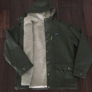 Patagonia Army Green Sherpa Lined Infurno Jacket